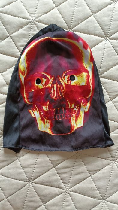 Halloween bal przebierańców czapka maska na głowę strój upiora czaszka