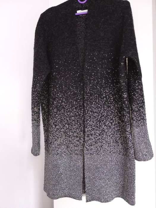 Sweter kardigan wełniany