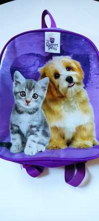 Plecaczek dziecięcy kot i pies