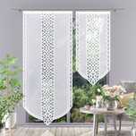 Firanka panel żakardowy Fertin 90x250cm biały
