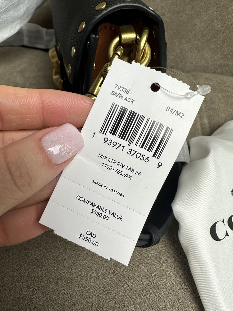 Продам сумку Coach Tabby Shoulder Bag оригинал кожа