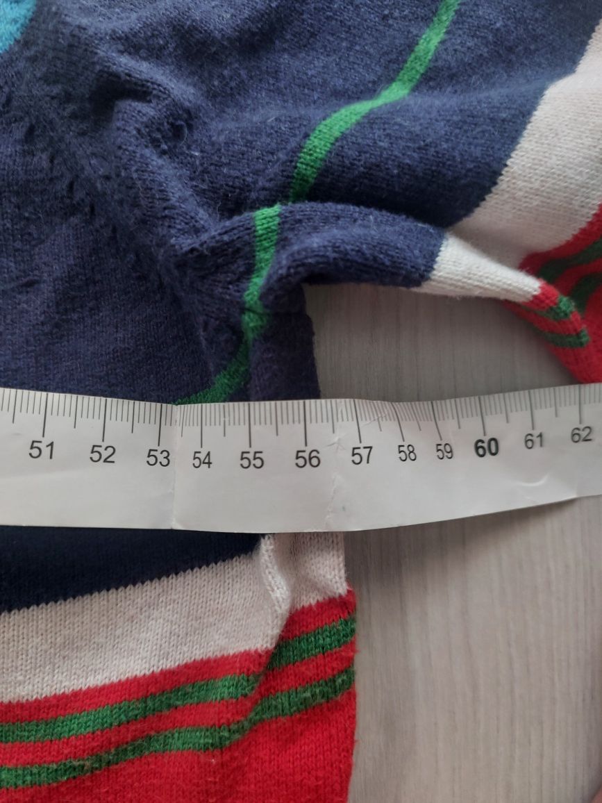 Kolorowy sweter w paski Fynch Hatton, sweter bawełna premium