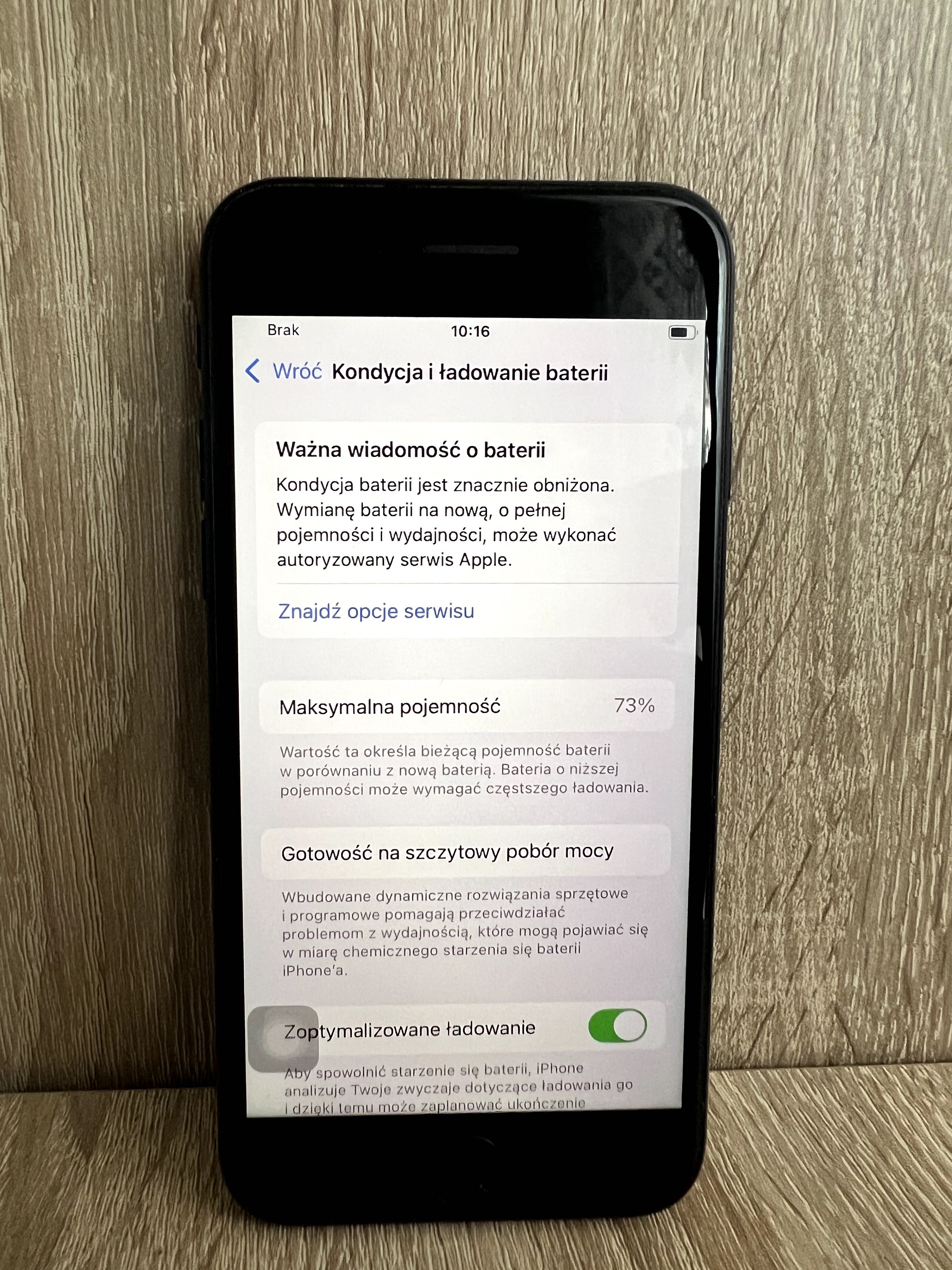 iPhone SE 2020  z wadą 128 GB