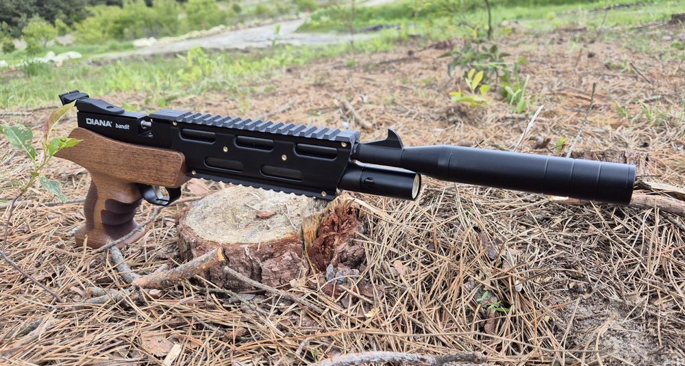 Osłona lufy z szyną Picatinny Diana Bandit