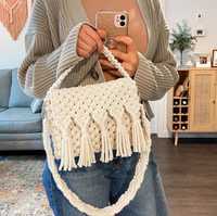 Torebka bag macrame hand made