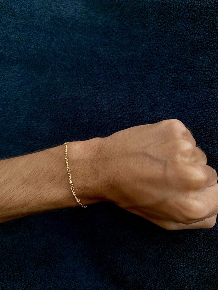 Pulseira Dourada Simples