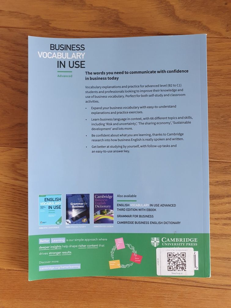 Business Vocabulary In Use Advanced