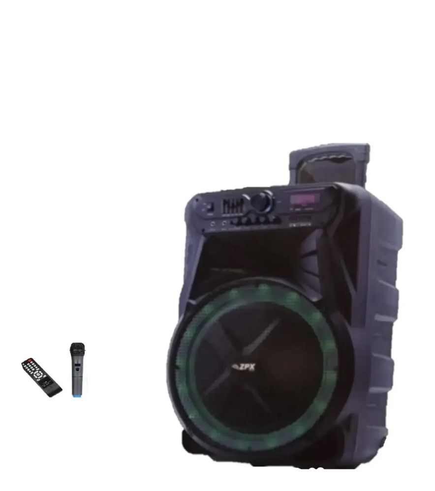 Колонка на акумуляторі з бездротовим мікрофоном ZPX ZX-7772/200W