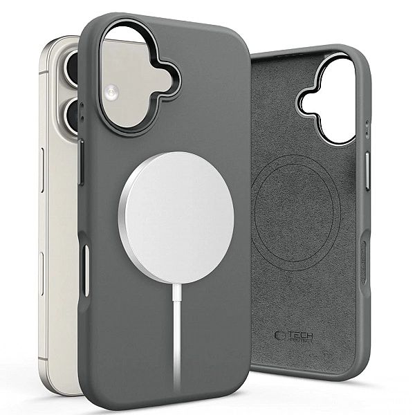 Tech-Protect Silicone Pure Magsafe Iphone 16 Clay