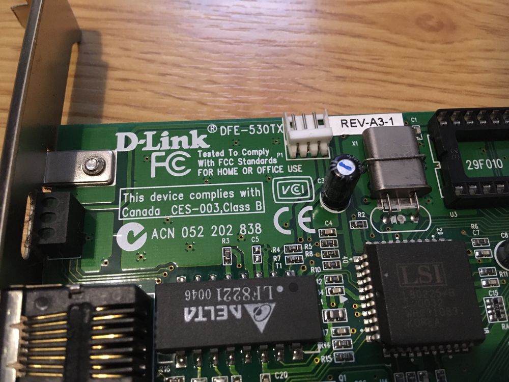 Placa de rede D-Link DFE-530TX