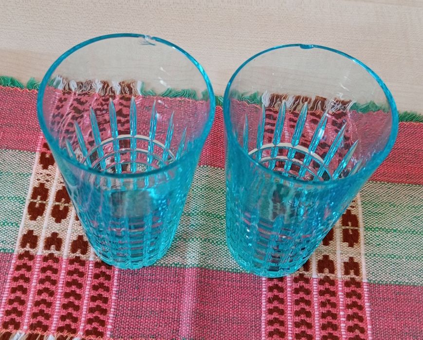 B.Ladne szklanki Kryształ PRL