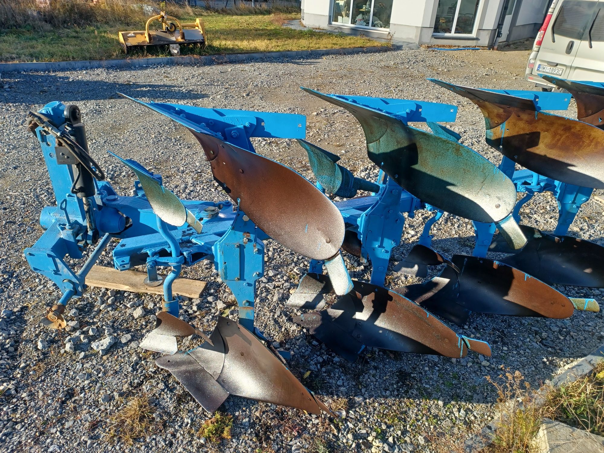 Lemken 4 skibowy obrotowy. Opał 110