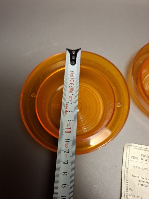 Klosz do lampy syrena FSO prl orginal nowe