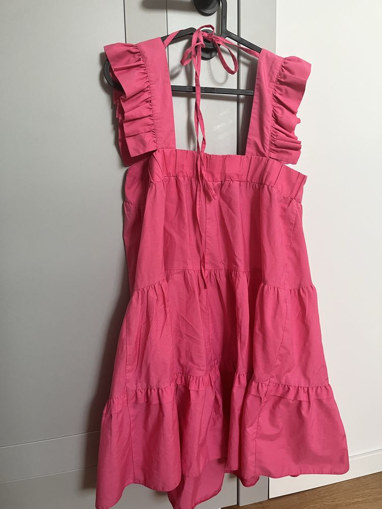 Sukienka Topshop odkryte plecy wiązana S