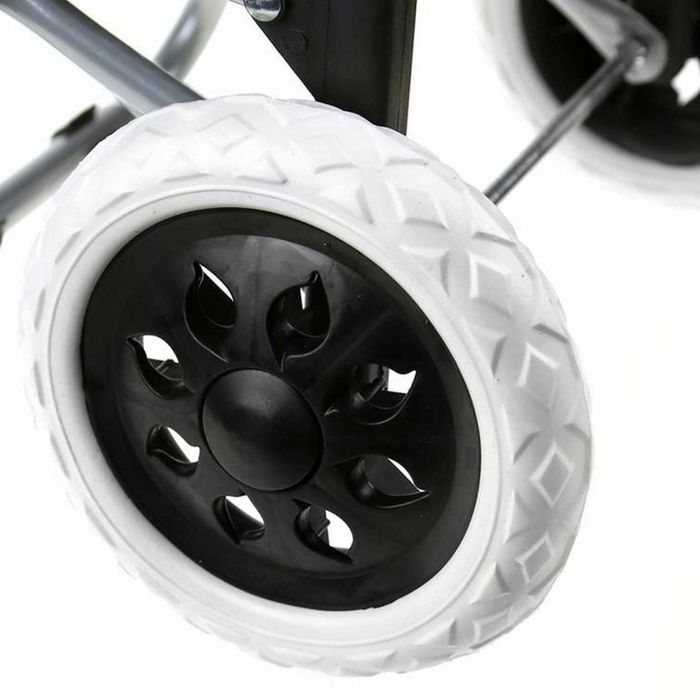 2 x KÓŁKO DO WÓZKA NA ZAKUPY Torby 2 sztuki Komplet 16cm Uniwersalne