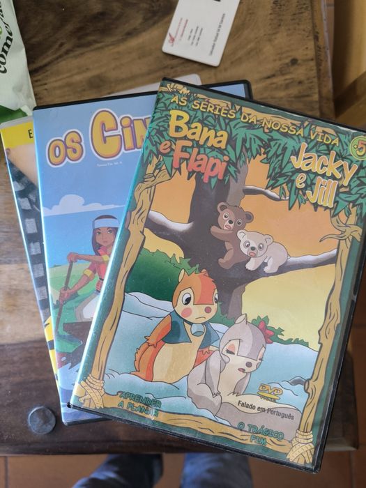DVD desenhos animados Aceito Pi