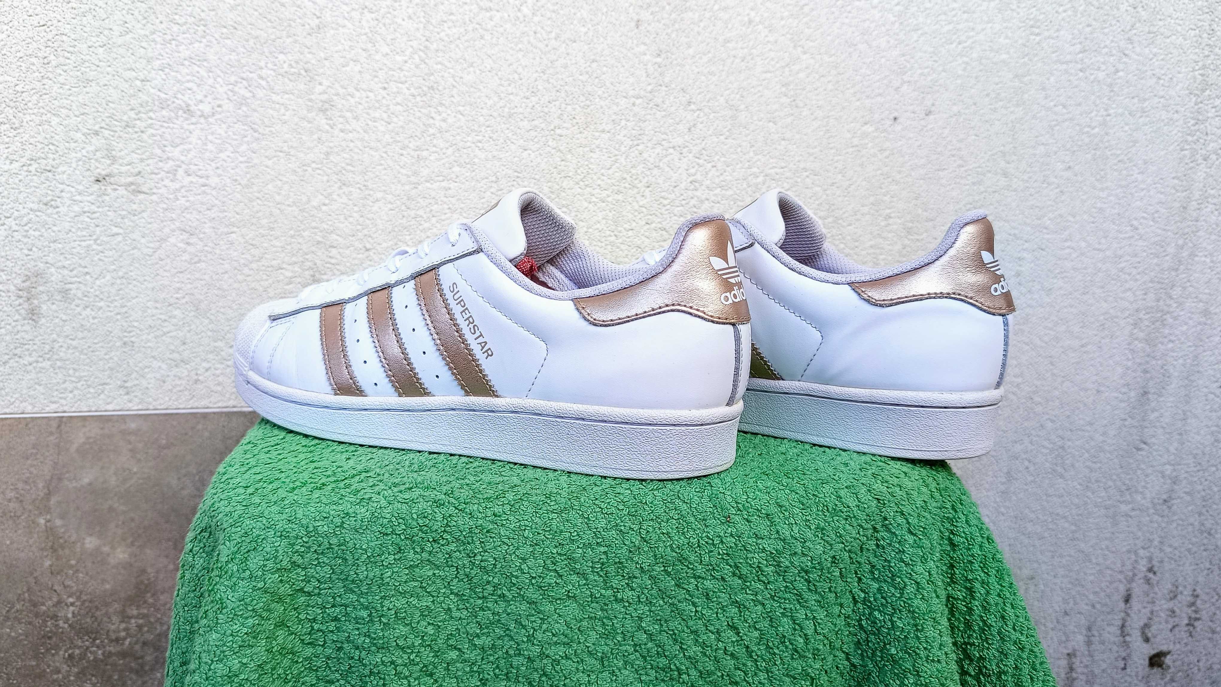 Damskie sneakersy ADIDAS SUPERSTAR r.39 1/3 skóra stan bardzo dobry