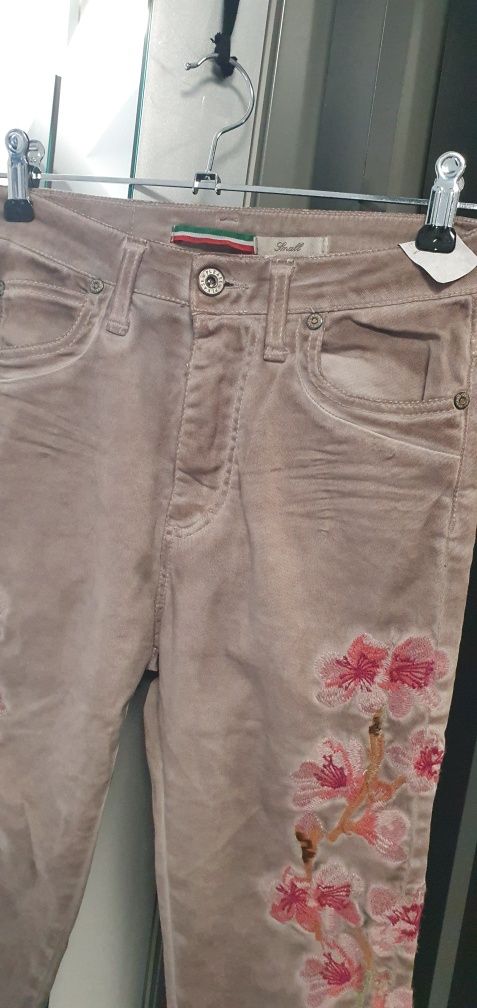 Spodnie jeansowe Please S