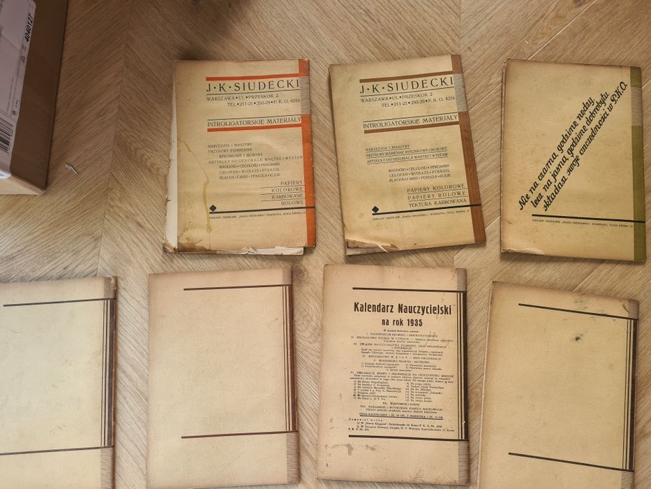 Rysunek i zajęcia praktyczne przedwojenne pismo dla nauczycieli