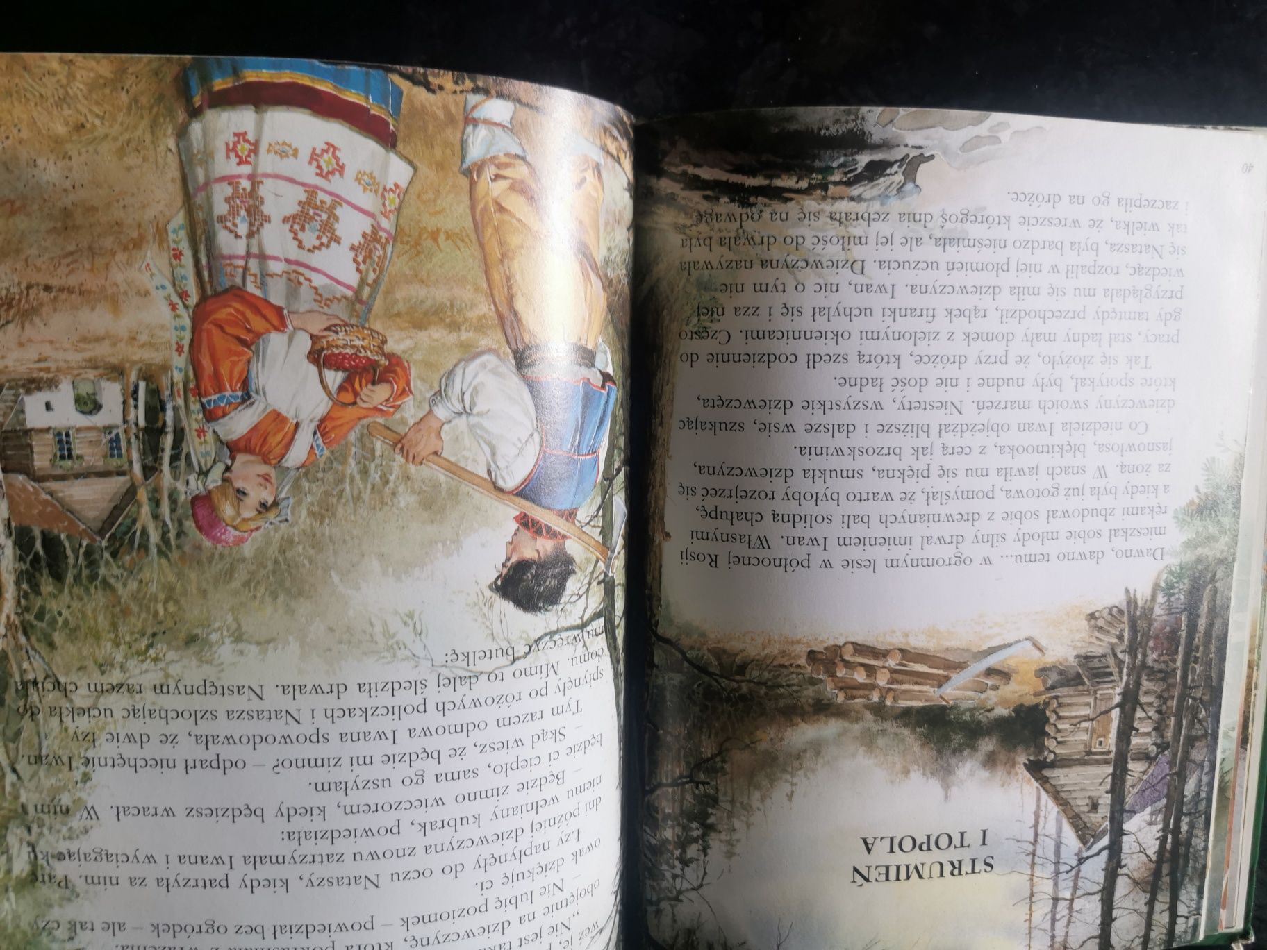 Książka złota encyklopedia bajek czerwony kapturek 1991 bgw