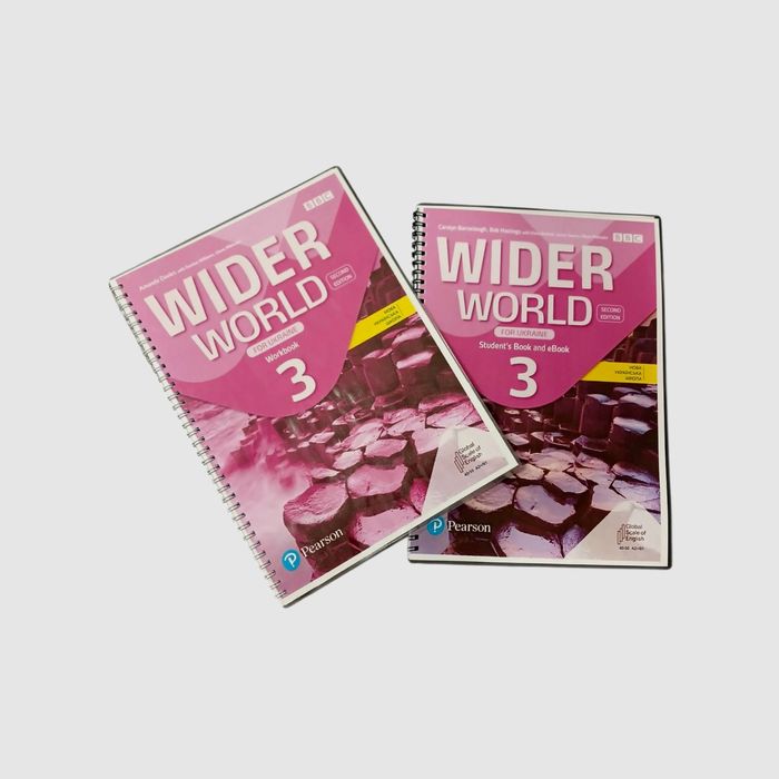 Підручник та зошит Winder world 3