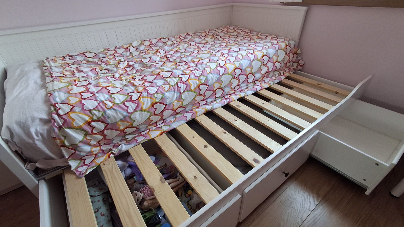 Cama Individual/Dupla Ikea Hemnes 80 cm × 200 cm