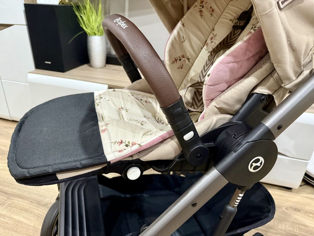 Sprzedam wózek dziecięcy Cybex Balios S Lux 2w1 – Almond Beige (2023)