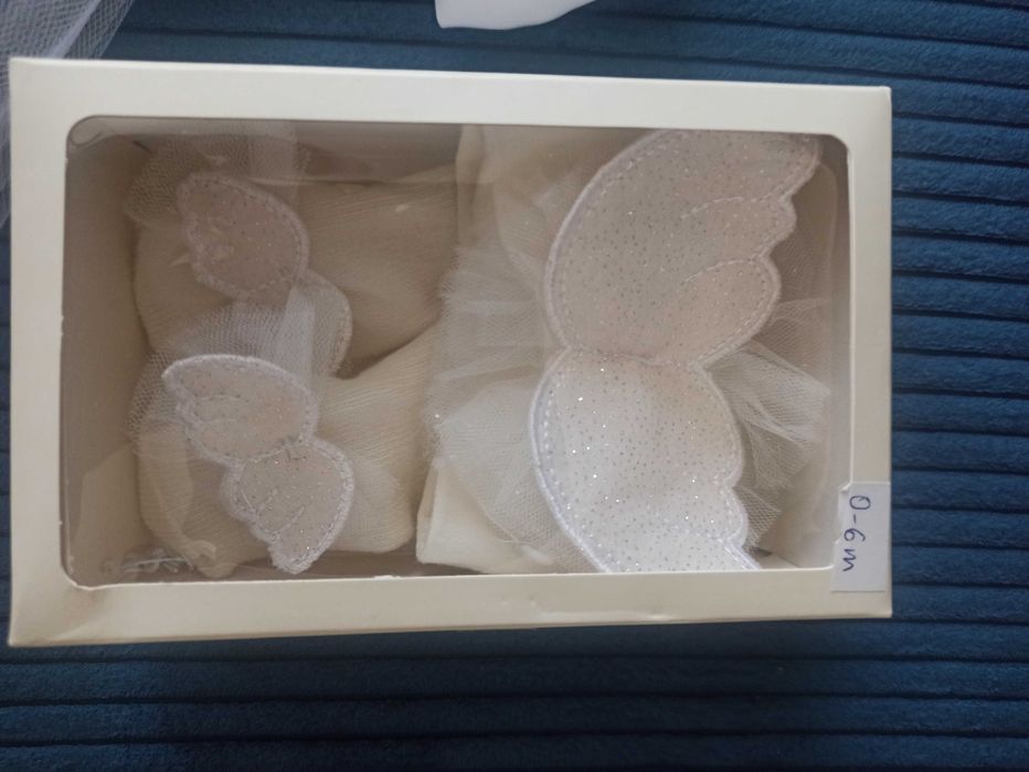 Sprzedam komplet do chrztu dla dziewczynki rozmiar 56!