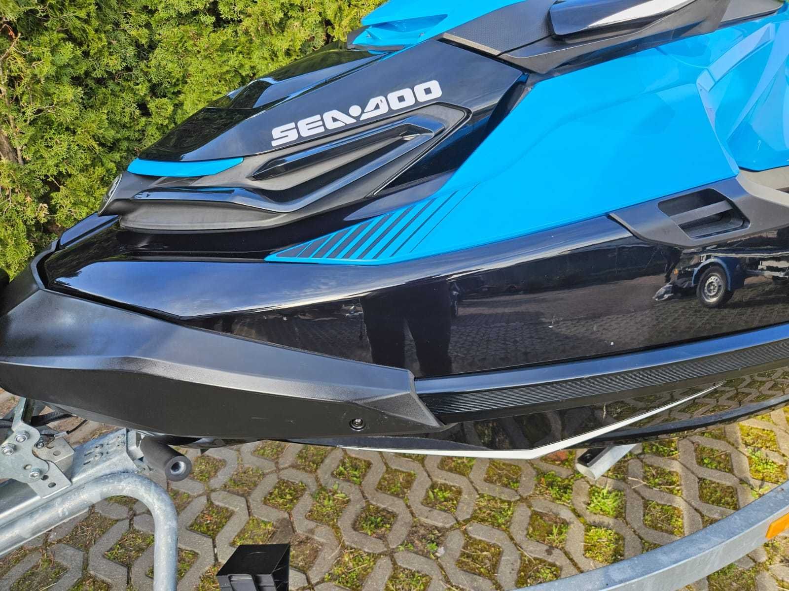 Skuter wodny Sea-Doo RXT 230 RS 2018, 70 hr, idealny, przyczepka!