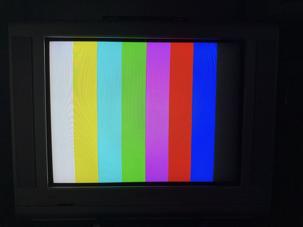 Telewizor kineskopowy philips retrogaming crt tv 29 cali flatscreen