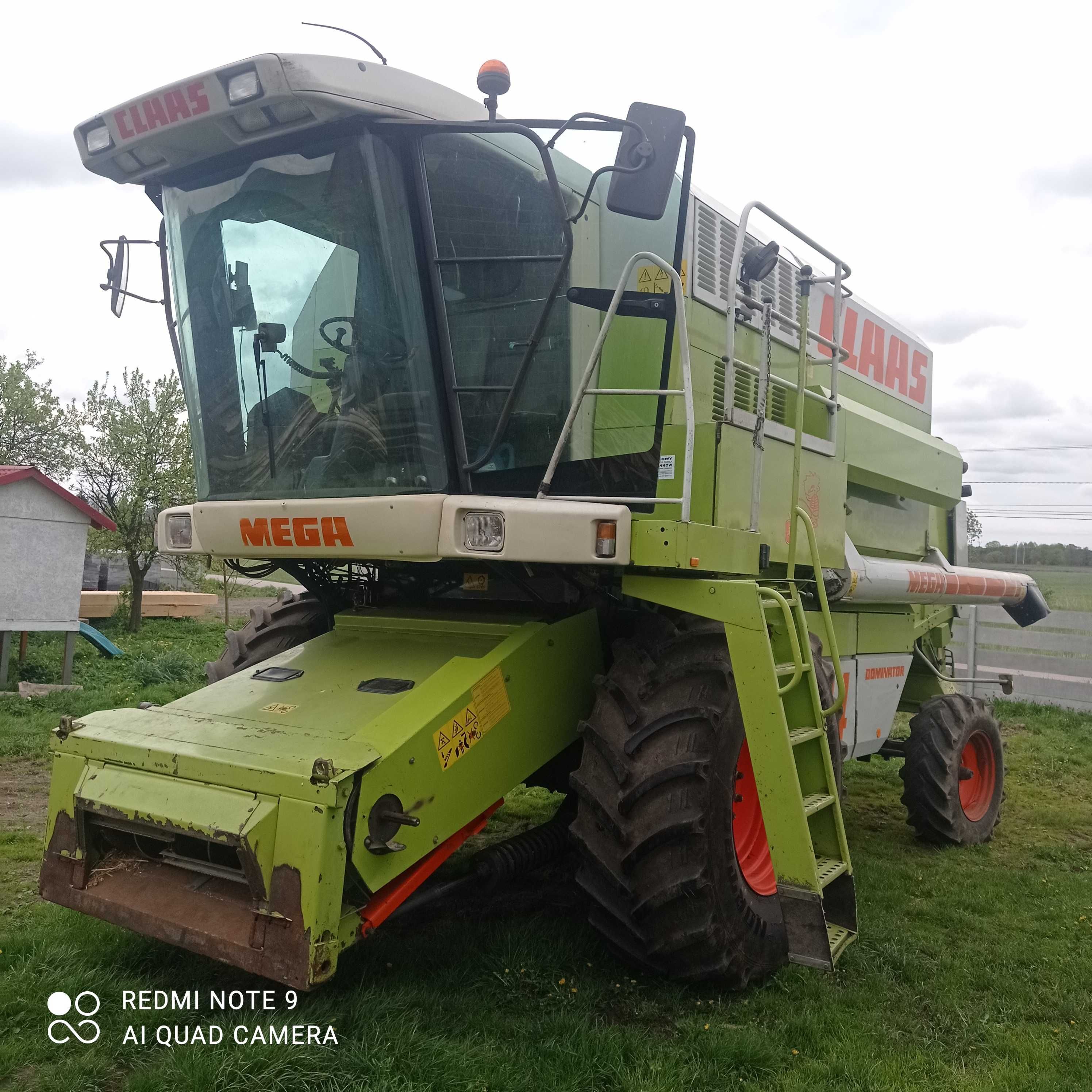 Claas Mega 204 II, heder 4,5m (nie 98, 108, 208)