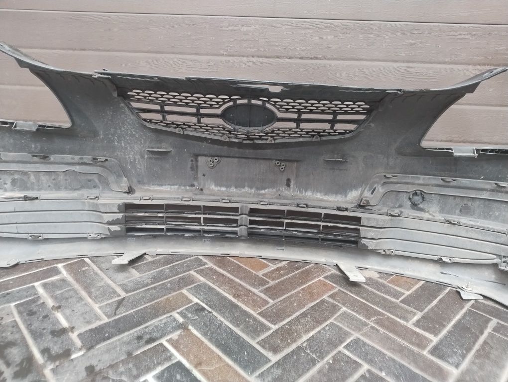 Zderzak przód Kia Rio 05-09 kompletny czarny grill wysyłka
