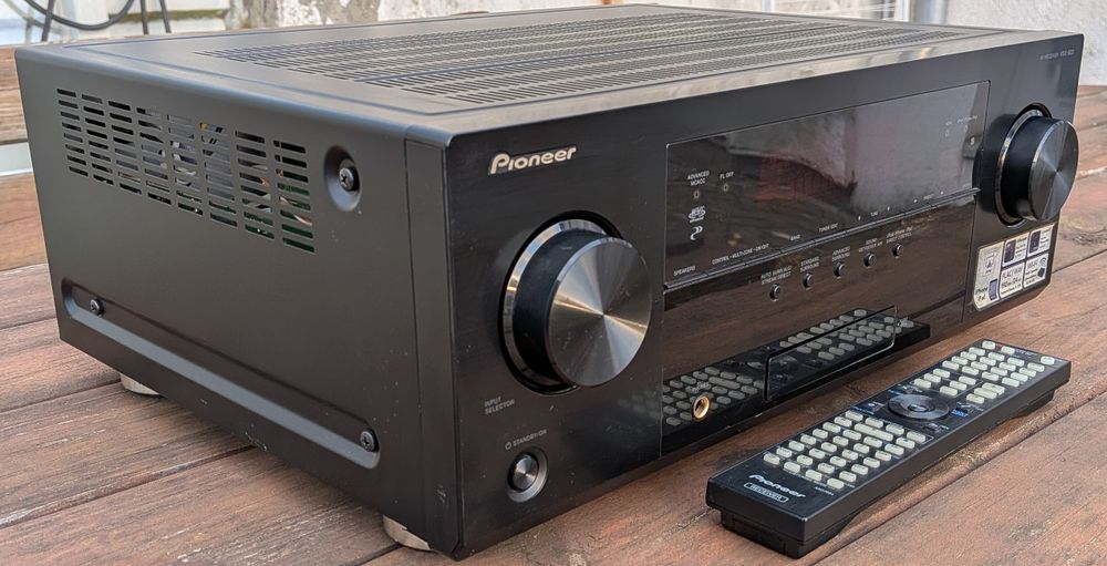 Amplituner sieciowy Pioneer VSX 922K wysoki model. Oryg Pilot. Polecam