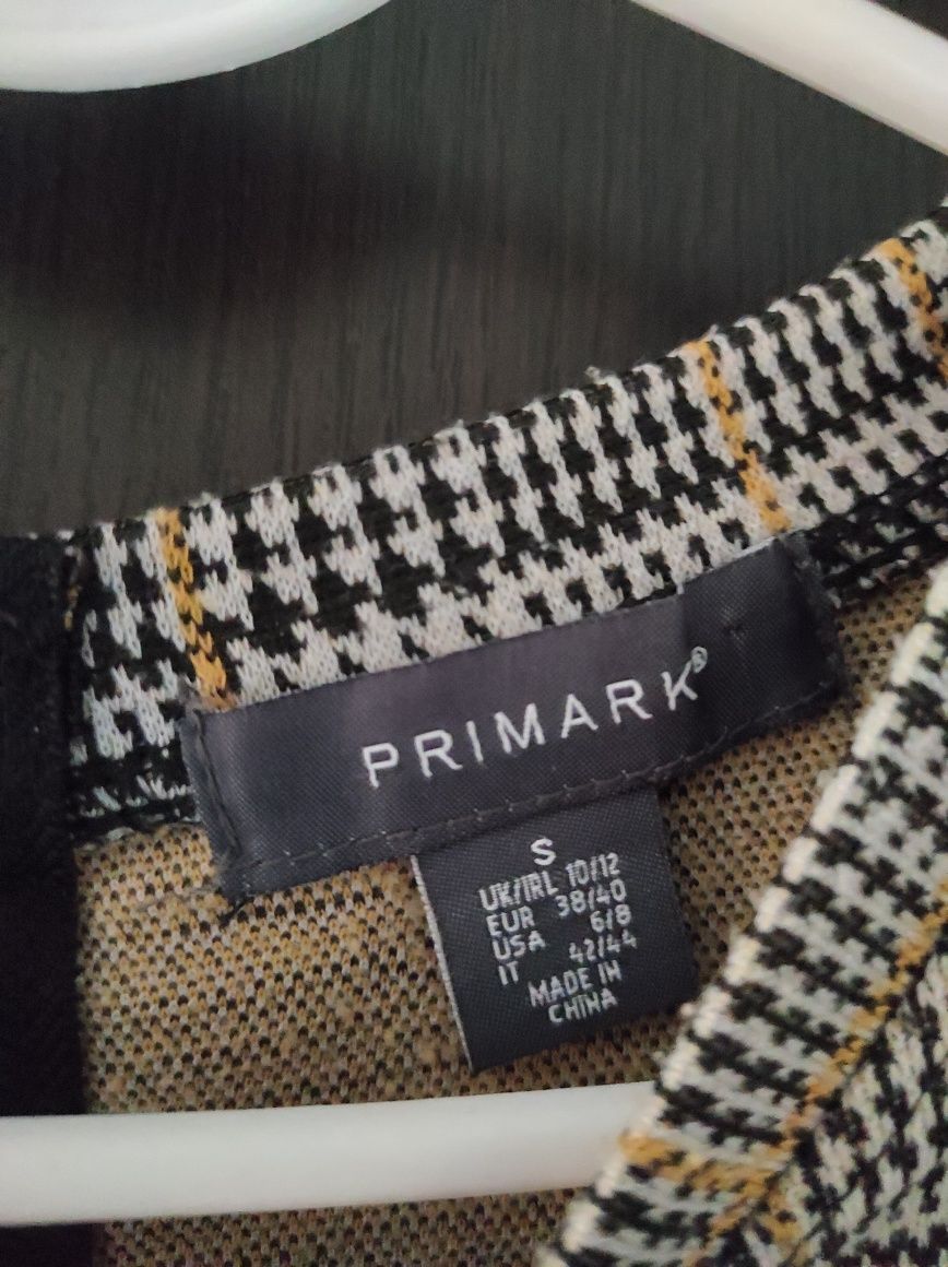 Bluzka bluza Primark 40 w kratkę jesień-zima