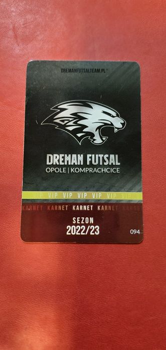 Karnet VIP Dreman Futsal - 22/23