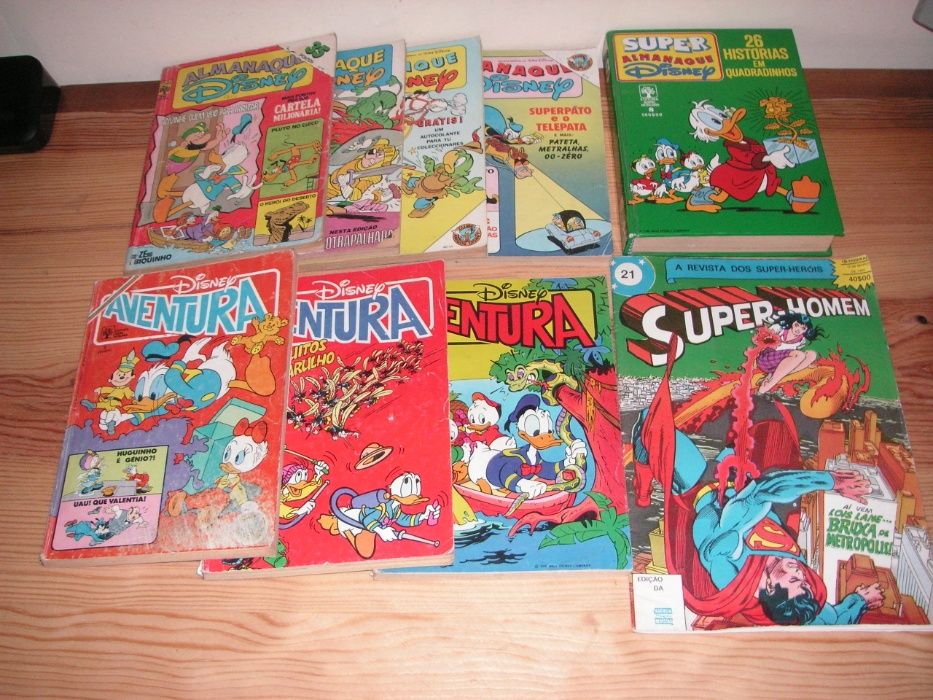 Revistas BD Anos 80/90 - Almanaque e Super Almanaque Disney, Disney Av