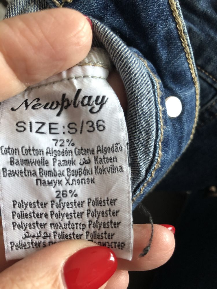 Katana kurtka jeansowa damska dżinsowa Newplay 36 S