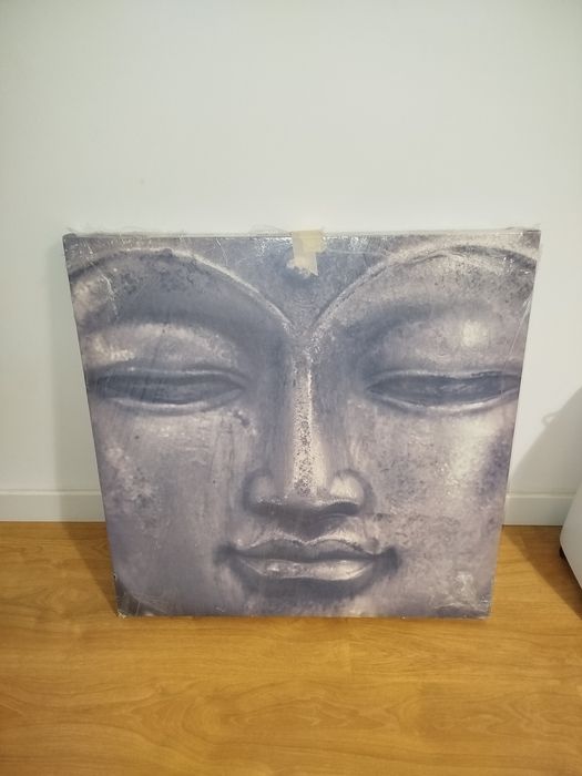 Quadro pintura Buda