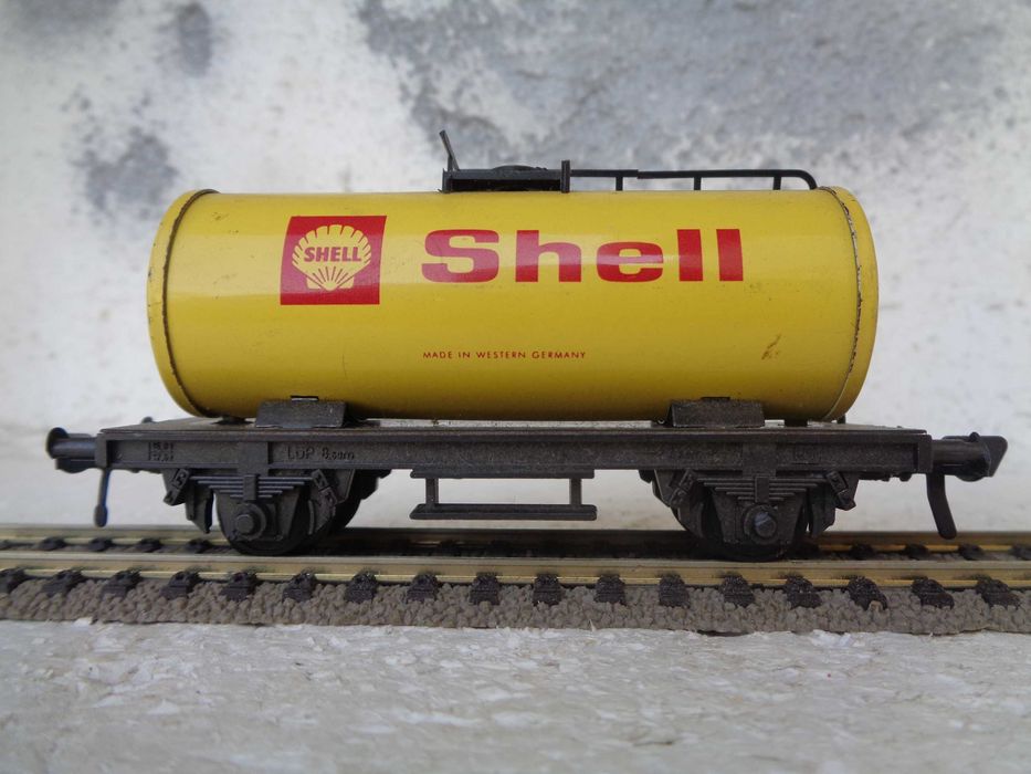 1:87 Fleischmann Cisterna SHELL vagão comboio