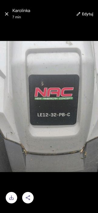 Kosiarka elektryczna NAC