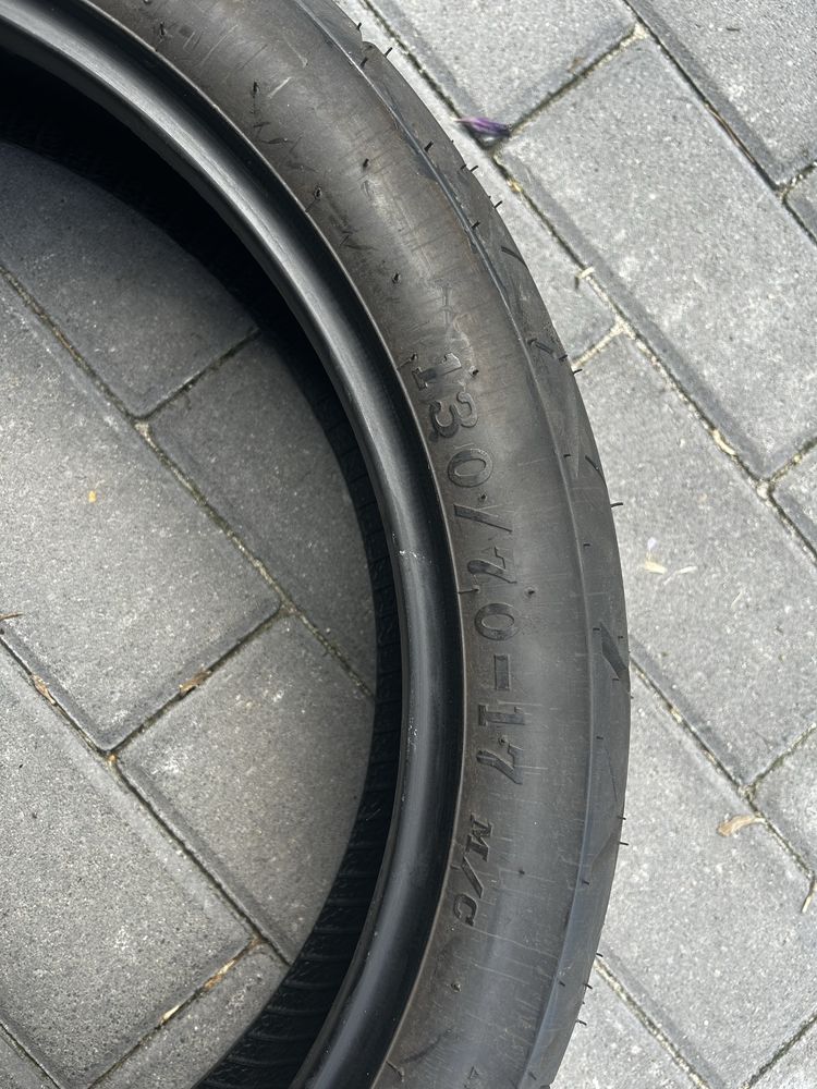 Opony motocyklowe Cordial - przód (100/80/17) i tył (130/70/17)