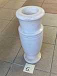 Wazon marmurowy wys 44 cm  ;  średnica; 17 cm