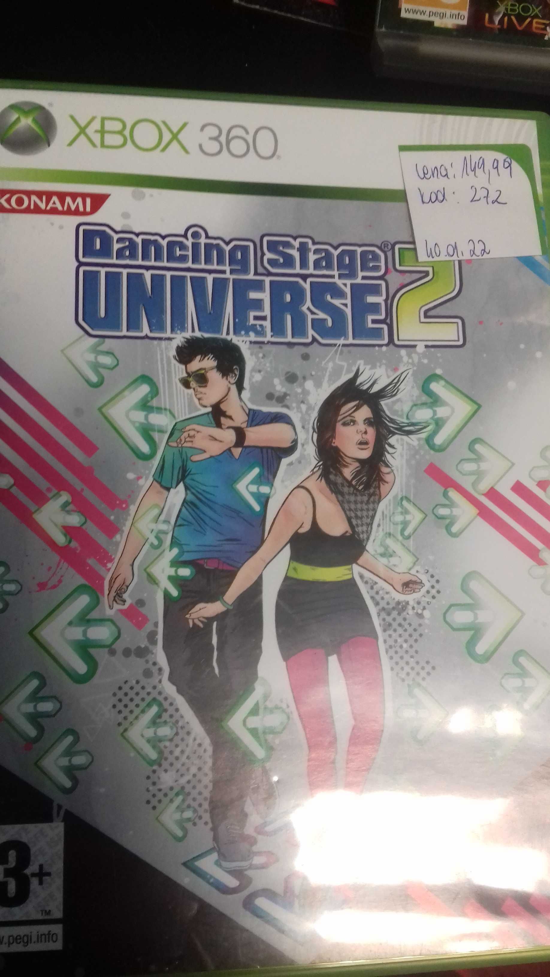 Dance universe 2 xbox 360 + mata do tańczenia, sklep tychy, wymiana