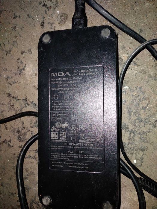 ZASILACZ 4A hulajnogi LIME BOLT BIRD xiaomi m365/Pro Ninebot ES1 / ES2