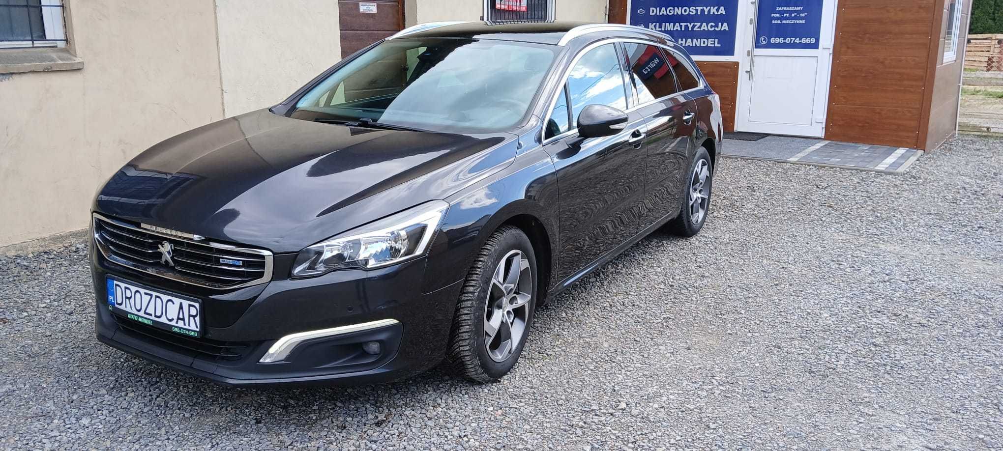 Peugeot 508 I 2.0, 2015r, allure BLUE HDi,panorama, bogato wyposażony
