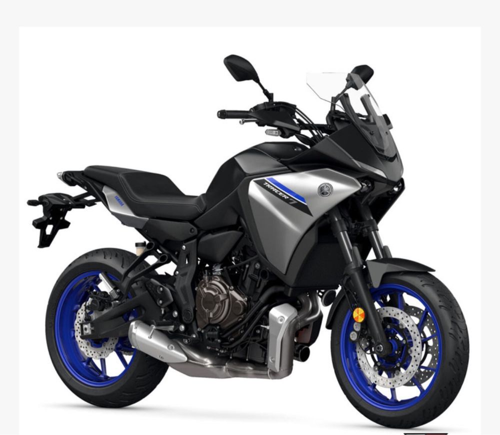 Suporte matricula e Vidro Yamaha Tracer 7 2023