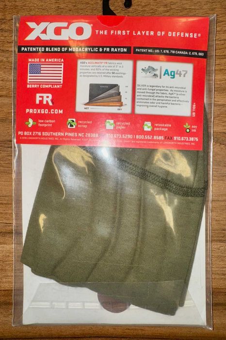 Czapka PRO XGO FR Phase 2 Midweight Watch Cap Ranger Green