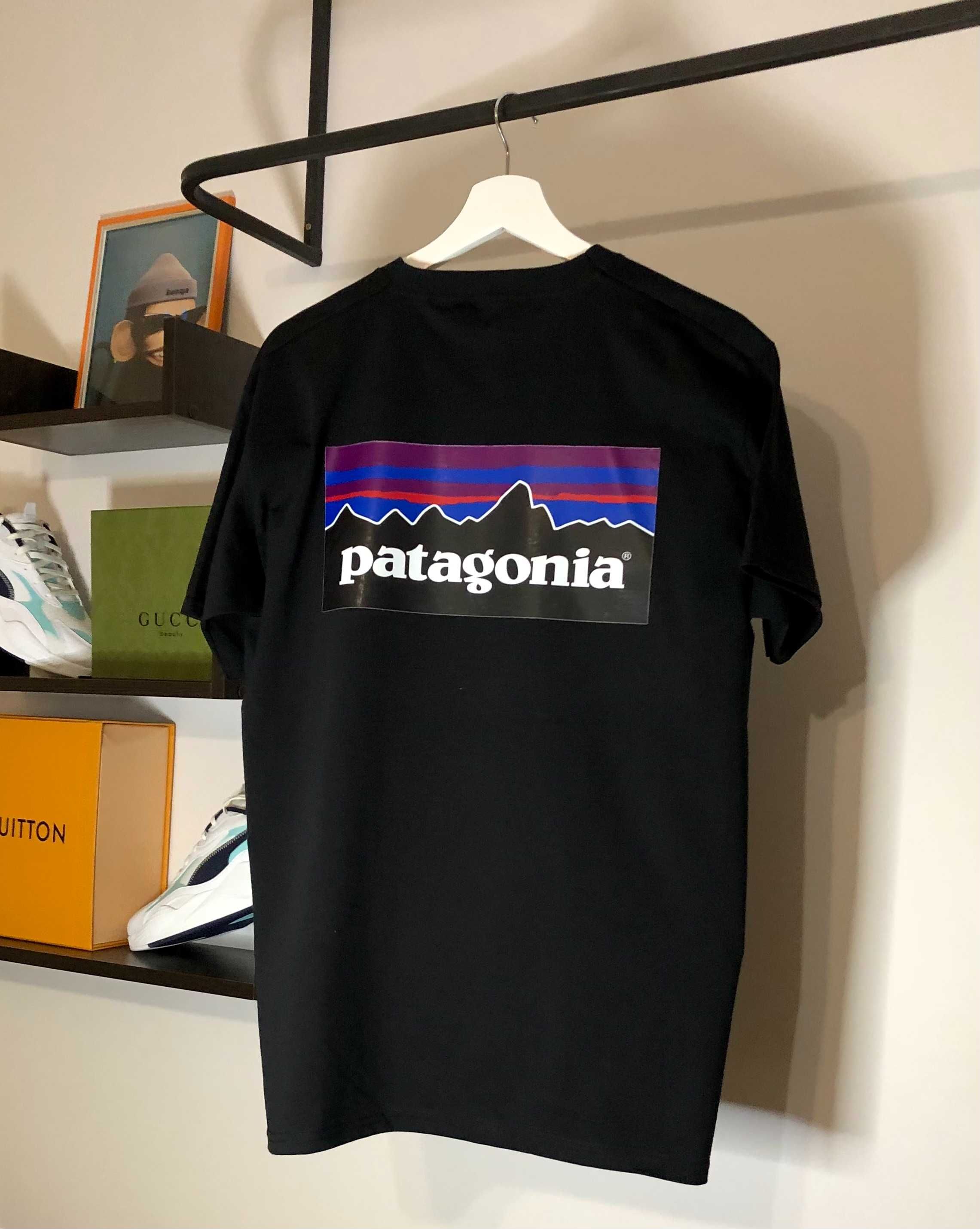 Футболка Patagonia (чорного кольору)