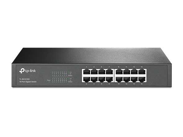 Switch TP-Link TL-SG1016D 16 Portas Gigabit – Como Novo