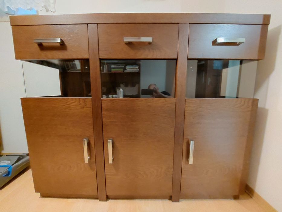 Stylowa_Komoda_160x130x45_TC MEBLE_DOBRODZIEŃ dab_stan idealny + inne